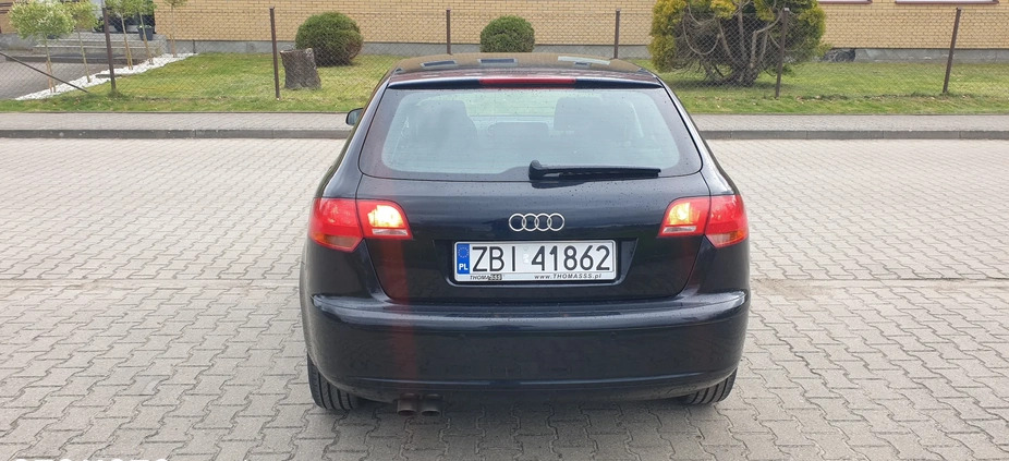 Audi A3 cena 19300 przebieg: 259777, rok produkcji 2007 z Białogard małe 191